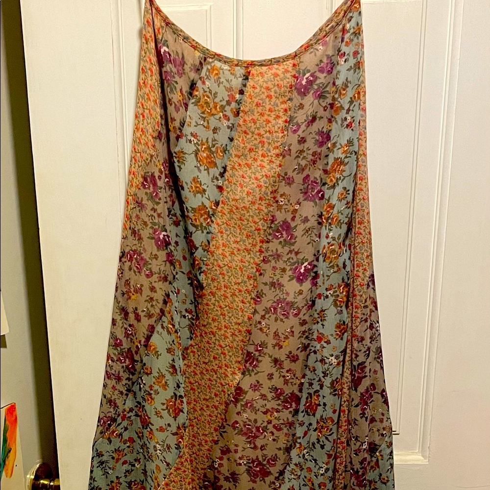 Unique rare patchwork like maxi